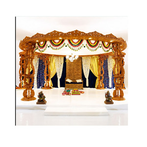 Decoración de Mandap para Bodas del Sur de la India, Decoración de Mandap para Bodas del Sur de la India, Compre Mandaps de Madera para Bodas, Fabricantes - Product Image 1