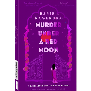 Murder Under a Red Moon par l'auteur Harini Nagendra, impression de livre broché personnalisé à couverture souple - Product Image 2