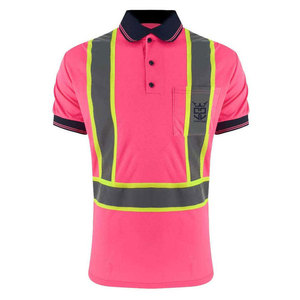 Camisetas Polo de Seguridad Reflectantes de Primera Calidad al Por Mayor, Directamente de Fábrica, Camisetas Polo de Trabajo Personalizadas Hechas en Pakistán - Product Image 1