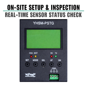 Dispositivo Portatile di Calibrazione Sensori YHSM-PSTG |   Strumento per l'installazione del sensore di rilevamento perdite |   Alimentato a batteria |   Display LCD - Product Image 4