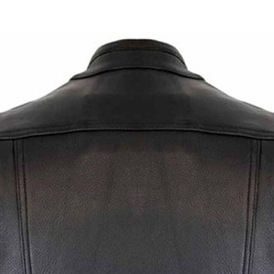 Gilet en cuir tendance, nouveau design, haute qualité, pour l'hiver, style moto, sur mesure, pour homme. - Product Image 3