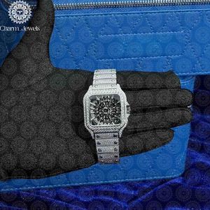Montre mécanique analogique de luxe Charm Jewels pour homme, boîtier en acier inoxydable 40 mm, mouvement automatique, résistance à l'eau 10 bars, date automatique - Product Image 4