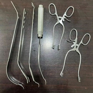 Juego de Instrumentos Ortopédicos Básicos para Abordaje Anterior, Lote de 6 Piezas, Acero Inoxidable de Calidad Premium, Aprobado por la CE - Product Image 1