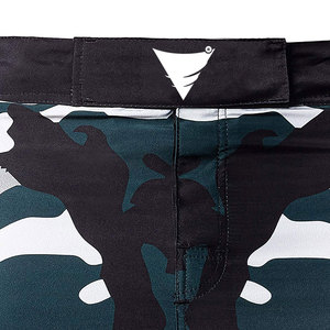 กางเกง MMA ผู้ชาย โพลีเอสเตอร์ 100% ทรงปกติ ระบายอากาศ แห้งเร็ว น้ำหนักเบา สำหรับเล่นกีฬา มีโลโก้ด้านหน้า ลดราคาพิเศษ - Product Image 5