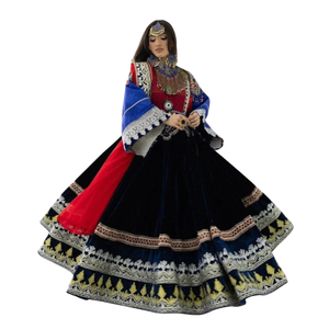 Nouvelles Robes Afghanes en Dentelle pour Femmes, Longueur Ras du Sol, en Satin Écologique, Vente en Gros, Prêtes à Porter, Tenues de Soirée, Robe Afghane Kuchi - Product Image 1