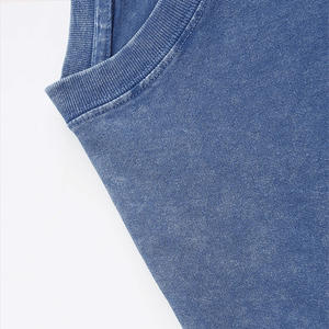 Camiseta de Moda para Hombre y Mujer, Larga, Oversize, Lavada al Ácido, 100% Algodón, Personalizable, con Acabado Lavado para Uso en Marca - Product Image 4