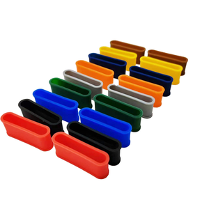 Bandas Elásticas de Silicona Personalizadas para Raquetas de Bádminton, Antideslizantes, Duraderas, Universales y Coloridas - Product Image 1