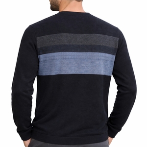 Suéter de Punto para Hombre, Cuello Redondo, Manga Larga, Informal, de Primera Calidad, Tejido Suave, Cálido, Cómodo, con Costuras Duraderas - Product Image 2