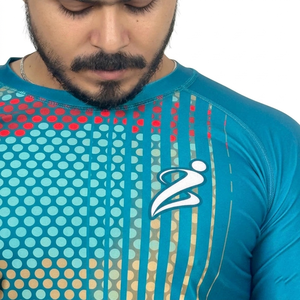 Nueva Camiseta de Protección Solar para Hombre, Camiseta de Surf Transpirable de Compresión de Manga Larga, Ropa de Protección Solar Rush Gurads - Product Image 6