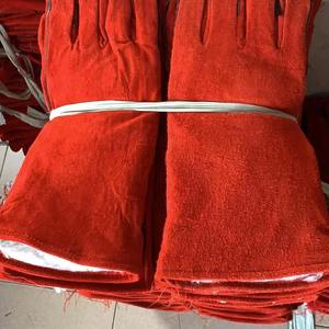 Gants de travail en cuir personnalisés pour l'hiver, protection des mains, antidérapants, en coton, pour la levée de charges, la soudure, fabrication de gants de travail - Product Image 4