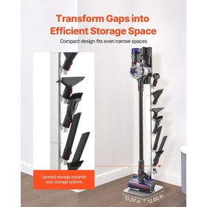 Per Dyson Multi-modelli supporto per aspirapolvere stabile supporto per staffa a parete grigio - Product Image 6