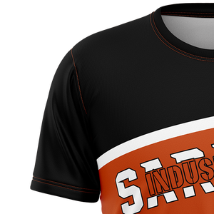 Camisetas deportivas de manga corta para hombre, de secado rápido, transpirables, con estampado, de compresión, informales, de jersey, para correr. - Product Image 3