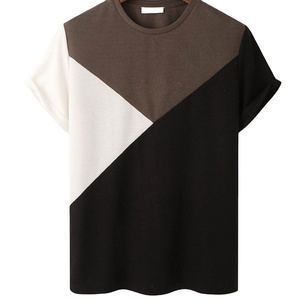 T-shirts pour hommes de haute qualité, best-sellers - Couleurs personnalisées, jersey 100% coton, coupe ajustée, teinture en fil, écologiques, manches courtes - Product Image 1