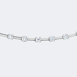OBERON JEWELS - Collar con Diamante Cultivado en Laboratorio de 1.90CTW, Chapado en Oro de 9K, Color E, Engastado en Puntas, Certificado IGI, Joyería de Lujo para Mujer - Product Image 2