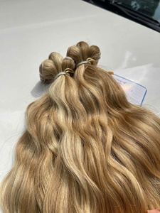 Extensions de cheveux blonds piano les plus vendues de février, cheveux humains vietnamiens bruts de qualité supérieure - Product Image 6