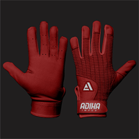 Guantes de Bateo de Béisbol de Cuero Digital de Primera Calidad para Softbol, Colores y Tallas Personalizables, Cierre de Gancho y Bucle, Adiha Impex
