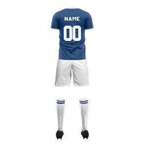 Ensemble d'uniformes de football personnalisés, maillot de football respirant en sublimation, vêtements de sport pour hommes et enfants, entraînement, séchage rapide, tenues de match d'équipe - Product Image 4