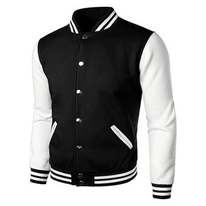 Direct Manufacturer High Quality Wool Varsity Letterman <b>Jacket</b> for <b>Men</b> Custom Logo Breathable College Baseball Design for Spring - Product Image 2