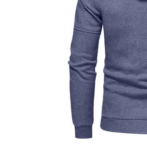 Custom Graphic Mens Zip Hoodie Full Zip Custom Logo Mens Zip Hoodie Wholesale Oem For US Streetwear Brands - Product Image 2