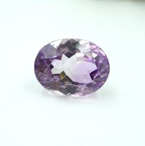 พลอยอเมทิสต์ธรรมชาติ รูปทรงวงรี 22.45 กะรัต แบบเม็ดเดี่ยว - Product Image 3