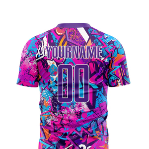 Camiseta de Fútbol Personalizada 26/27, Nueva, Calidad Tailandesa, Impresión Digital, Secado Rápido, Transpirable, 100% Poliéster, para Clubes y Equipos - Product Image 6