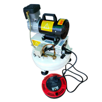 Nouveau Lancement 12V 220V Haute Qualité 2.5HP Sans Huile Portable Mini Air Compresseur 12 litres réservoir Travaux de Menuiserie