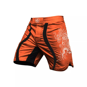 Short de Compression Homme Haute Qualité pour Gym et MMA, avec Poche Arrière, en Polyester/Coton, Séchage Rapide, Respirant, Design Personnalisé - Meilleure Vente - Product Image 4