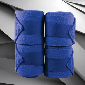 Bandages en polaire de polyester écologiques pour le soin des chevaux avec option de logo personnalisé et emballage personnalisé - Product Image 1