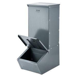 2.2 mangiatoia per maiali a doppia porta in metallo da moggio per l'alimentazione fino a 5 suini prodotti per alimentatori di animali - Product Image 1