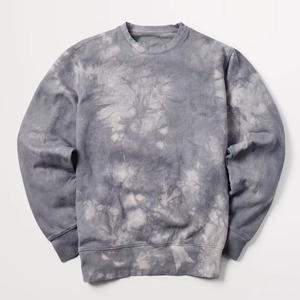 เสื้อสเวตเชิ้ตผู้ชาย คอกลม ลายมัดย้อม ถักนิตติ้ง ทรงปกติ สวมใส่สบายๆ สำหรับฤดูใบไม้ร่วง ผ้าฝ้าย 100% - Product Image 1