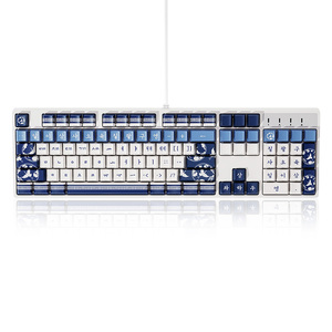 [ATWOINTERNATIONAL] ATWO Korean-style gaming keyboard Goryeo Celadon Korean Crystal Keycap Set for Mechanical Keyboard - Product Image 1