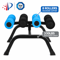 Produit Tendance : Table d'Inversion Compacte Mini avec Rouleaux de Massage pour Décompression Spinale, Capacité 330 LBS, Usage Domestique