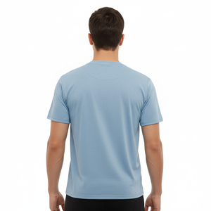 Diseña tu propia ropa deportiva de calle, camiseta de algodón para hombre, camiseta lisa para imprimir, camiseta deportiva de secado rápido. - Product Image 4
