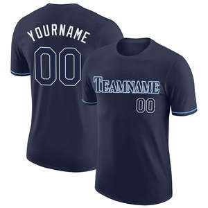 Camiseta de Béisbol Personalizada de Primera Calidad para Hombre, Ligera y Deportiva, con Nombre y Número Personalizados, OEM - Product Image 1
