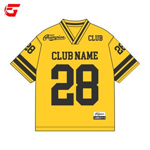 Camiseta Deportiva Personalizada con Cuello en V para Club de Fútbol, Nombre y Número del Equipo, Venta al Por Mayor - Product Image 4