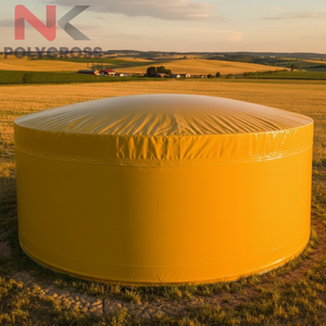 Bâche de protection haut de gamme pour la collecte et le stockage de l'eau de pluie pour réservoirs, fûts, bassins, et stockage extérieur, offrant une protection contre les intempéries - Product Image 3