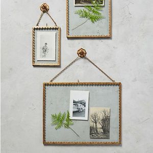 <b>Square</b> Metal Photo Frames With Nature Prints Digital Printing Durable Design - Product Image 5
