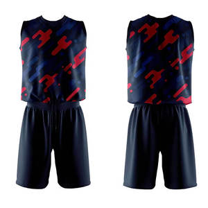 Tenues de volley-ball d'hiver personnalisées unisexe avec logo imprimé par sublimation sur le devant, nom et numéro du joueur, ensemble maillot et short - Product Image 6