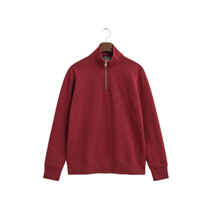 Sudaderas de Cuello Redondo Color Borgoña de Alta Calidad para Hombre, 100% Algodón, Forro Polar Antipelusas, Talla XL, Sudaderas con Capucha para Invierno - Product Image 2