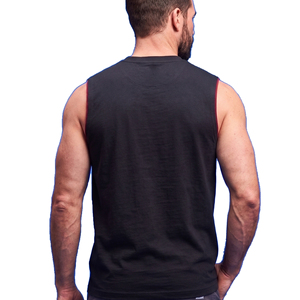 Camiseta sin mangas para hombre, ropa de gimnasio, chaleco deportivo, camiseta sin mangas con cuello redondo, camiseta sin mangas para gimnasio - Product Image 3