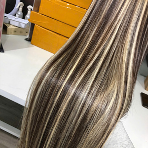 Piano Mix Rubio Super Doble Pelo Dibujado Calidad Vietnamita Alta Calidad - Product Image 6