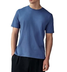 T-shirt respirant à séchage rapide pour homme, vêtements décontractés pour homme, vente en gros à bon prix, vêtements d'été, vêtements de fitness, t-shirt confortable pour homme - Product Image 1