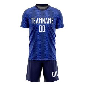 Oem Odm High Quality Soccer Uniform Set Custom Private Label Football Jersey <b>Shorts</b> Easy-to-wear Logo Heat-transfer Printing - Product Image 3