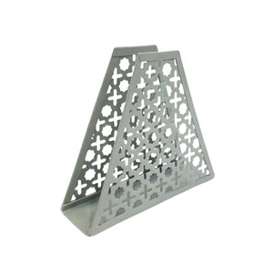 Soporte de papel tisú de hierro para Decoración de mesa, cajas de pañuelos de estilo moderno a granel, con grabado de color dorado - Product Image 5