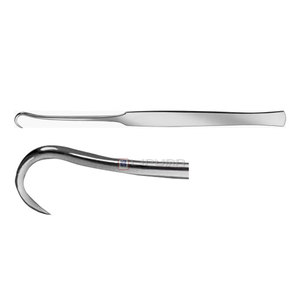 Retractor Traqueal Manual de Alta Calidad de 180 mm (7 Pulgadas) con 1 Diente, Instrumento Quirúrgico para Control de Tejidos Afilado, con Estándar de Seguridad MOL - Product Image 1