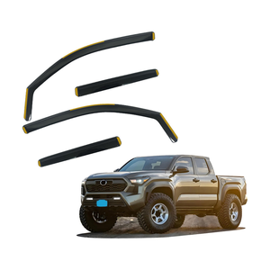 Deflector de Viento Integrado para TOYOTA Tacoma 2024, Protector Solar y de Lluvia, Visera, Deflector de Ventana Inyectado - Product Image 1