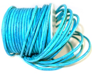 Estilo Vintage DIY Fabricación de joyas Hallazgos 1mm 8mm Cordones de cuero de vaca Pulsera Collar Cuentas planas Tamaños 2mm 6mm 12mm Metal - Product Image 1