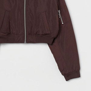 Fashion 100% Polyester <b>Bubble</b> Casual Outwear Jackets for Women High Quality Women Cropped Jacket For Adults - Product Image 6