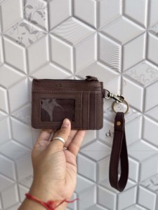 Nouveau Portefeuille Court Femme en Cuir Véritable 2026, Porte-Cartes ATM Élégant, Pochette à Monnaie, Motif Floral Gravé à la Main - Product Image 5