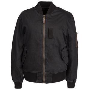 High Quality Wholesale Spring Nylon Flight Bomber <b>Jacket</b> Stand Features Warm <b>Fleece</b> <b>Lining</b> Waterproof Outer Shell for Winter - Product Image 2